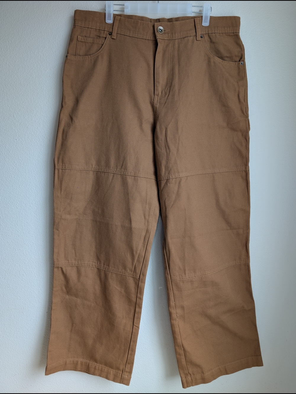 No Boundaries Double Knee Canvas Carpenter Pants Men Size 36x31